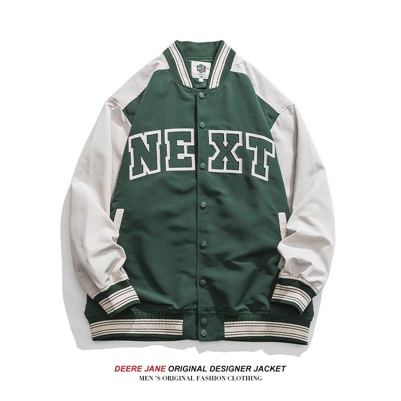Men Jacket Spring Men's Spring and Autumn Loose All-Matching Casual
