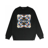 Purple Brand Long Sleeve T-Shirt Fashion Loose Long Sleeve Top