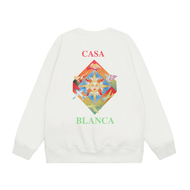 Casablanca Sweatshirts Autumn and Winter Sweater Men