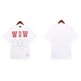 Who Decided War T Shirts Who Decided War Letter Print Short Sleeve T-Shirt
