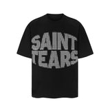 Men Vintage T-Shirts Saint Michael Tee Saint Tears