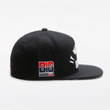 Trendy Flat Brimmed Hat Letter Embroidery