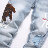 Amiri Jeans Ripped Stretch Jeans