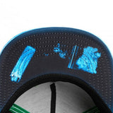 Trendy flat brimmed hat shade