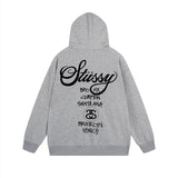 Stussy Hoodie Zip Cardigan Hooded Sweater