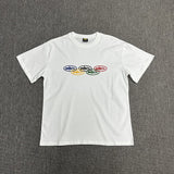Corteiz T Shirt Short Sleeve Letter Flower