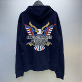 Who Decided War T Shirts WHO DECIDES WAR Printed Hooded Sweater Loose Hoodie