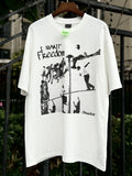 Men Vintage T-Shirts "I Want Freedom" Tee