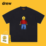 Drew T Shirts Short Sleeve Loose round Neck Short Sleeve