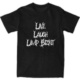 Vintage T Shirt Limp Bizkit Band Cotton T-Shirts Leisure