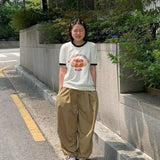 Vintage Y2g Shirts Summer Short-Sleeved T-shirt Pullover for Men and Women