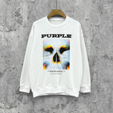 Purple Brand Sweatshirt Loose Crew Neck Sweater