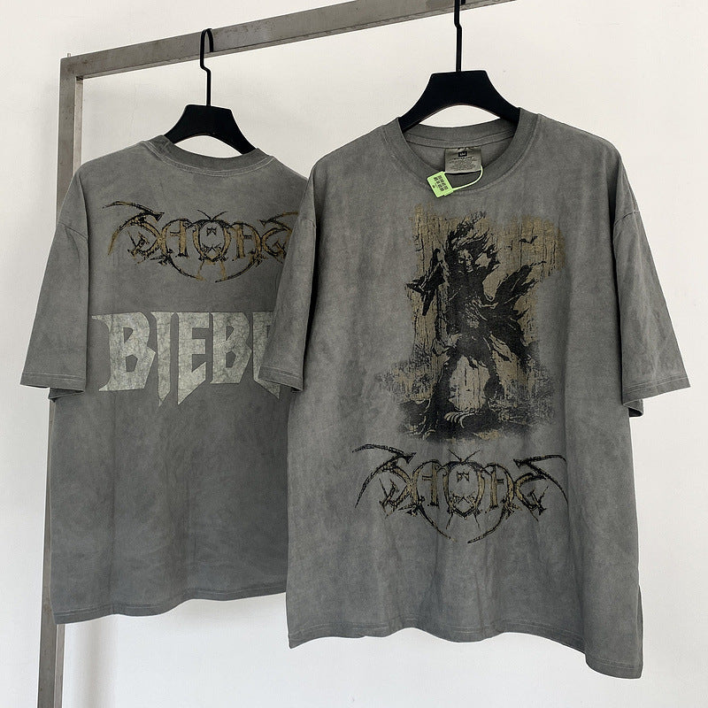 Men Vintage T-Shirts Saint Michael "Bieber" Tee