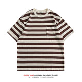 Men T-shirt Summer Loose Short Sleeves T-shirt Casual Versatile Half Sleeve