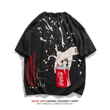 Men T-Shirts Loose-Fitting Pure Cotton Short Sleeves T-shirt Men's Summer
