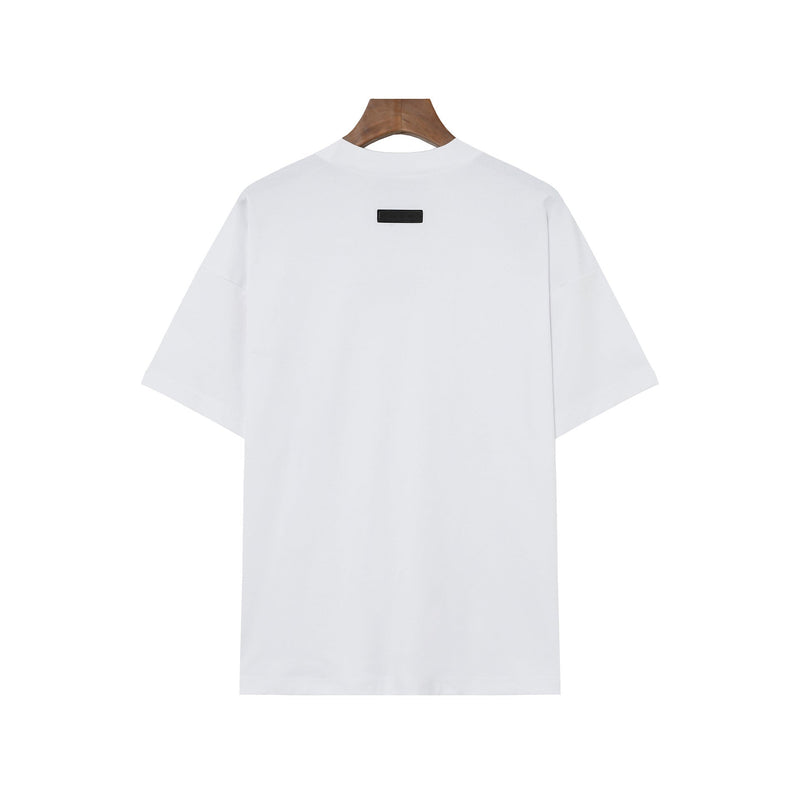 Fog Essentials T Shirts Spring Summer FOG Letter Crew Neck Short Sleeves