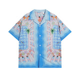 Casablanca Shirts And Shorts 2 Pieces Set Shorts Beach Shorts Casual