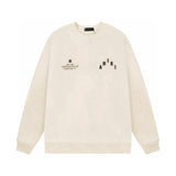 Amiri Sweatshirt Autumn and winter AMI front and rear LOGO letter pattern sweater men and women