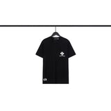 CHH Chrome Heart T Shirts Scroll Heart Gypsy Printed Crew Neck Short Sleeve T-Shirt