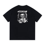 Synaworld T Shirts central cee Short Sleeve Classic Letter Print Loose Casual T-Shirt