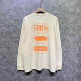 Purple Brand Long Sleeve T-Shirt Fashion Loose Long Sleeve Top