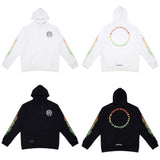 CHH Chrome Heart Hoodie Crowe Sanskrit circle print Chrome Hearts hooded sweater