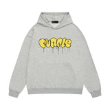 Purple Brand Hoodie Fashion Loose Hooded Sweater