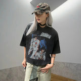 ERD T Shirts Short Sleeve T-shirt Loose Summer