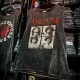 Pearl Jam T Shirts Doors Ramones Rock Washed Vintage Tank Top Cotton Sleeveless T-Shirt(Part1)