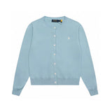 Ralph Lauren Knitted sweaters RL Crew Neck Embroidered Logo Knitted Cardigan Long Sleeves