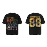Men Vintage T-Shirts Saint Michael Tee Saint Tears