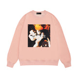Purple Brand Sweatshirt Loose Crew Neck Sweater