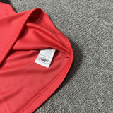 Corteiz T Shirt Red Jersey Short Sleeve Loose