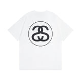 Stussy T Shirts Casual Loose Couple T Shirts