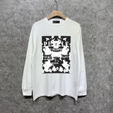 Purple Brand Long Sleeve T-Shirt Fashion Loose Long Sleeve Top