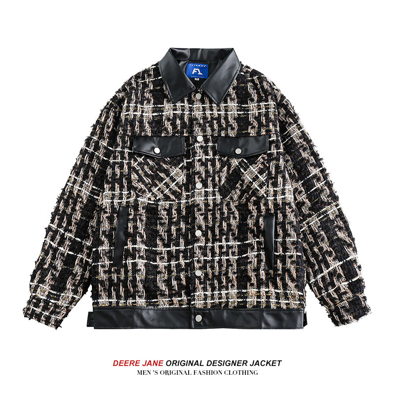 Men Jacket Spring Jacket Men Loose Retro Casual