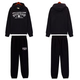 Denim Tears Outfit:Hoodie/Sweatpants (Separate Purchase Options) Casual Hooded Sweatshirt Sweatpants