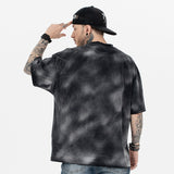 ERD T Shirts Spring and Summer Binding Portrait Destruction Distressed