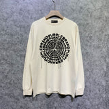 Purple Brand Long Sleeve T-Shirt Fashion Loose Long Sleeve Top