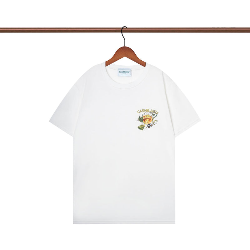 Casablanca T Shirts Fashion Casual Crew Neck Tee
