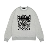 Purple Brand Sweatshirt Loose Crew Neck Sweater