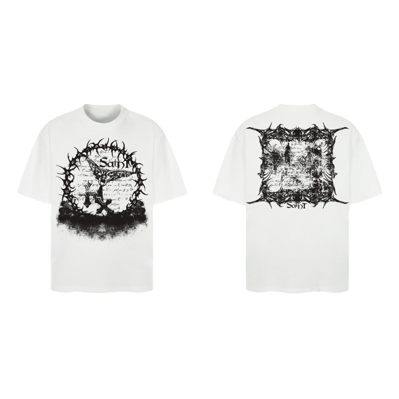 Men Vintage T-Shirts Saint Michael Tee
