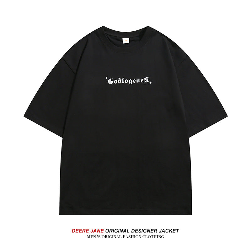 Men's T-Shirts Summer Short-Sleeved T-shirt Men's Loose All-Matching