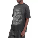 Mens Vintage T-Shirts REPRESENT FW24 Hercules Sculpture Printed Short Sleeve T-Shirt