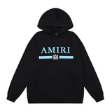 Amiri Hoodie OW Letter print pattern hooded sweater for men and women