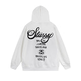 Stussy Hoodie Zip Cardigan Hooded Sweater