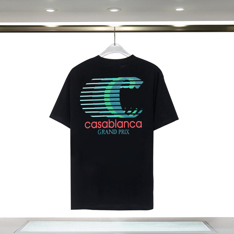 Casablanca T Shirts Fashion Casual Crew Neck Tee