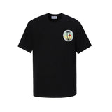 Rhude T Shirt Sunset Coconut Alphabet Print Short Sleeve T-Shirt