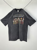 Mens Vintage T-Shirts Saint Polaris Washed Distressed T-Shirts