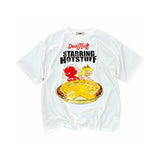 Men Vintage T-Shirts Gluttonous Demon Banana